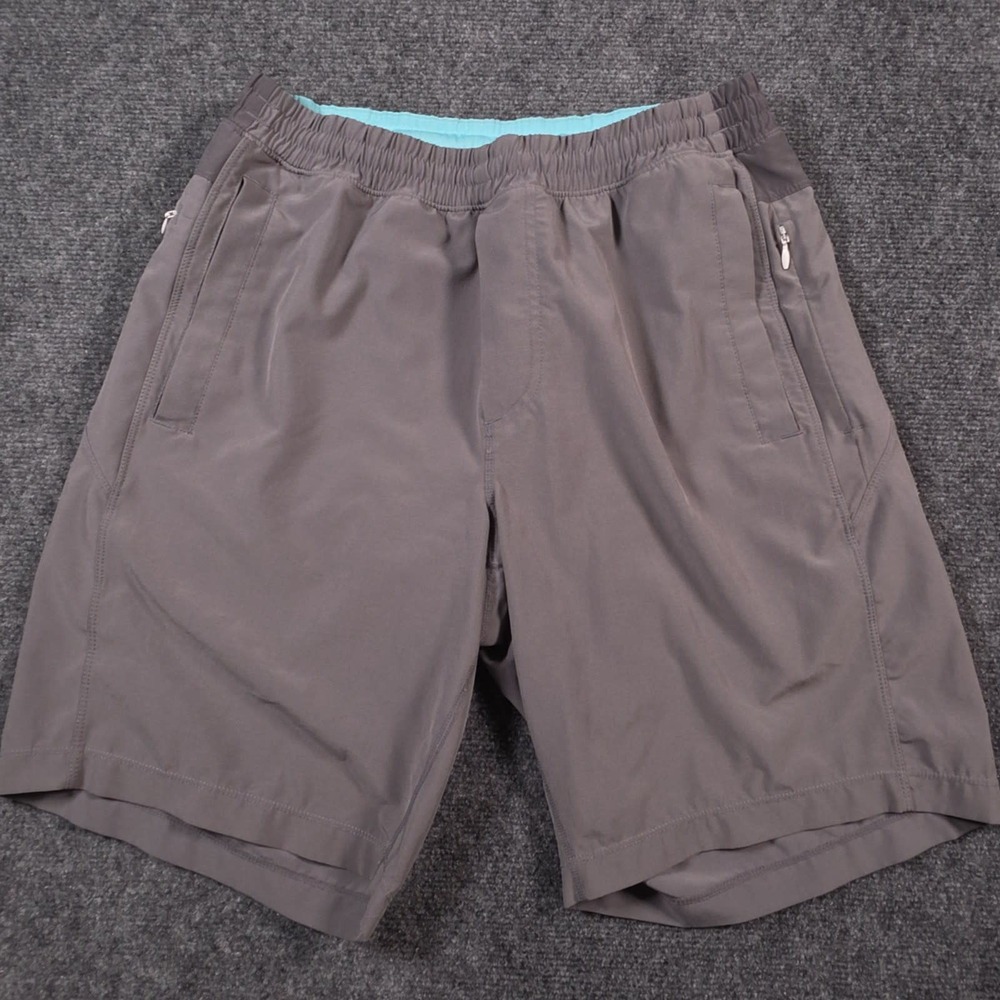 Birddogs Long Shorts Mens M Gray Zip Pockets Lined Boom for your Boomstick